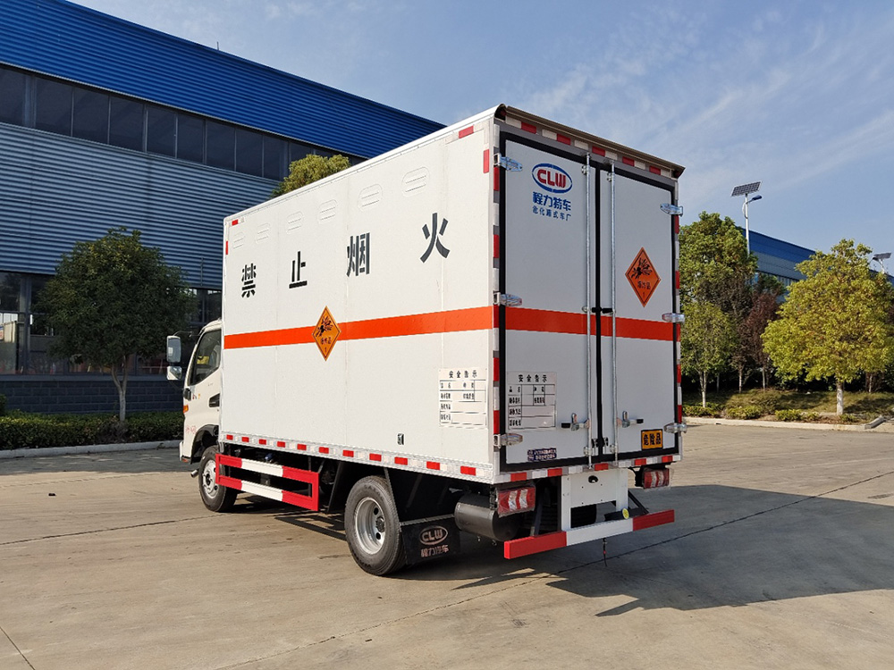 江淮易燃液体厢式运输车